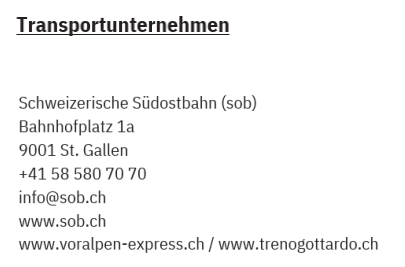 Transportunternehmen 